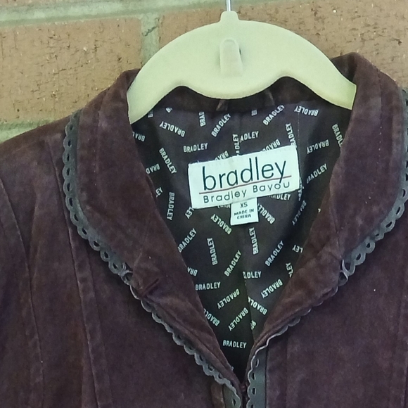 Bradely Bayou Jackets & Blazers - Women's PLUM Leather Jacket